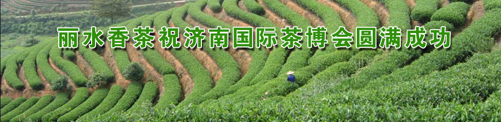 丽水香茶祝济南国际茶博会圆满成功